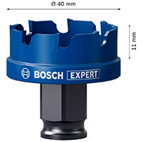 Bosch Expert Carbide Sheet Metal Hulsav (40mm)