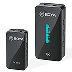 Boya BY-XM6-S1 Trådløs Mini Mikrofon System (1xSender/1xModtager)