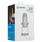 Boya Large-Diaphragm Studio Mikrofon t/Smartphone - 1m (Lightning)