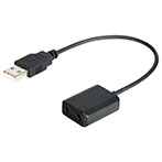 Boya Minijack til USB Adapter m/3,5mm (m/Kabel)