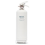 Brandslukker 1kg - 8A (pulverslukker) Hvid - Nexa