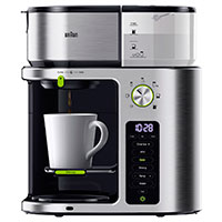 Braun KF9170SI MultiServe Kaffemaskine m/Iskaffe-funktion - 1750W (10 kopper)