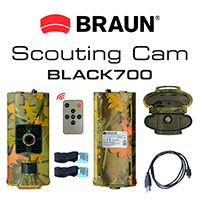 Braun Scouting Cam Black700 Vildtkamera 16MP (90 grader)