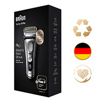 Braun Series 9 Pro Barbermaskine m/Tilbehr (60 minutter)