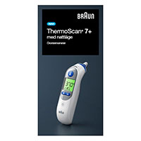 Braun ThermoScan 7 Termometer (m/Age Precision) Hvid