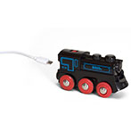 Brio World Togbaner Genopladeligt lokomotiv m/mini USB-kabel 33599 (3r+)