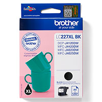 Brother LC-227XL Blkpatron (1200 sider) Sort