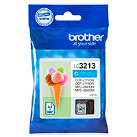 Brother LC-3213 Blkpatron (400 sider) Cyan