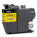 Brother LC422XLY Inkjet Blkpatron (1500 sider) Gul