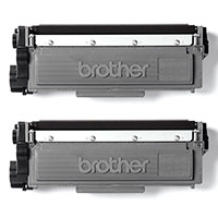 Brother TN-2320TWIN Multipack Toner Patron (2600 sider) Sort
