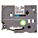 Brother TZe-251 Label Tape - 8m (24mm) Sort/Hvid