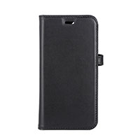 Buffalo 2-i-1 Wallet iPhone 14 Lder (3 kort) Sort