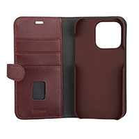 Buffalo 2-i-1 Wallet iPhone 14 Pro Lder (3 kort) Brun