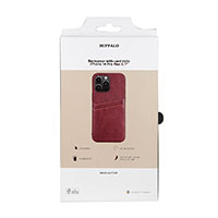 Buffalo Backcover iPhone 14 Pro Max (2 kort) Brun