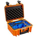 B&W 3000/O Drone Case t/DJI Mavic 3/Fly More Combo (365x295x170cm) Orange