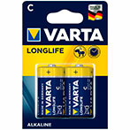 C batterier (Longlife) Varta - 2-Pack