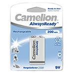 Camelion AlwaysReady Genopladelig 9V Batteri 200mAh (NiMH)