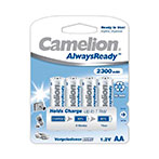 Camelion AlwaysReady R06 Genopladelige AA Batterier 2300mAh (NiMH) 4pk