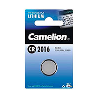 Camelion CR2016 Knapcellebatteri 3V (Lithium)
