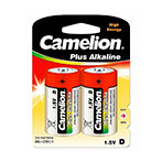 Camelion LR20 Plus D Batterier (Alkaline) 2pk