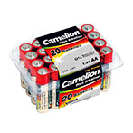 Camelion LR6 Plus AA Batterier 1,5V (Alkaline) 20pk