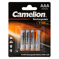 Camelion R03 Genopladelige AAA Batterier 1100mAh (NiMH) 4pk