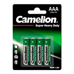 Camelion R03 Super Heavy Duty AAA Batterier (Long Life) 4pk