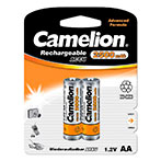 Camelion R06 Genopladelige AA Batterier 2500mAh (NiMH) 2pk + Etui