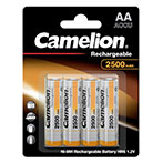 Camelion R06 Genopladelige AA Batterier 2500mAh (NiMH) 4pk