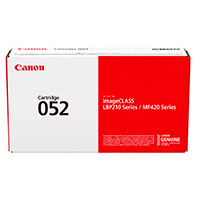 Canon 052 2199C002 Toner Patron (3.100 Sider) Sort