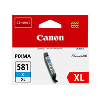 Canon CLI-581C XL Blkpatron Cyan - 170 sider