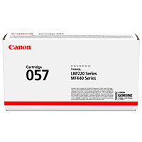 Canon CRG 057 Toner Patron (3100 sider) Sort