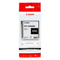 Canon PFI-120MBK Inkjet Blkpatron (130ml) Sort