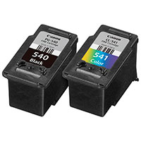 Canon PG-540/CL-541Multipack Blkpatron (180 sider) Sort/Cyan/Magenta/Gul