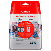 Canon PG-545XL/CL-546XL Multipack Blkpatron (400 sider) Sort/Cyan/Magenta/Gul