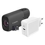 Canon PowerShot Zoom Kompaktkamera Basic Kit - Sort