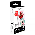 Canon ZP-2030-2C ZINK Cirkel Klistermærker t/Smartphone Printer (3,3 cm) 20pk