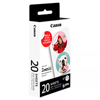 Canon ZP-2030-2C ZINK Cirkel Klistermrker t/Smartphone Printer (3,3 cm) 20pk