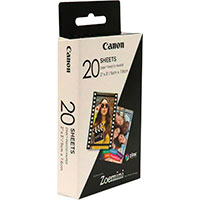 Canon ZP-2030 Zink Fotopapir til Zoemini (50x75mm) 20 ark