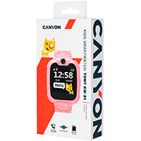 Canyon KW-31 Tony Smartwatch t/brn (Kamera) Pink