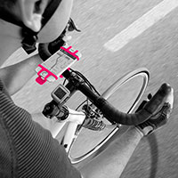Celly Easy Universal mobilholder til cykel (Styr) Pink