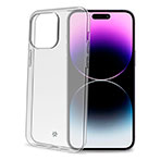 Celly Gelskin TPU Cover iPhone 15 Pro Max - Transparent
