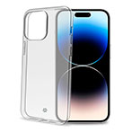 Celly Gelskin TPU Cover iPhone 15 Pro - Transparent