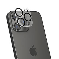 Celly Kamerabeskyttelse t/iPhone 15 Pro/Pro Max (Hrdet Glas)