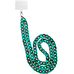 Celly Lacet Chain Halskæde til Smartphone - Blå marmor