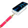 Celly Lacet Chain Halskde til Smartphone - Fluo Rosa