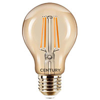 Century LED Filament Globe pre E27 - 8W (60W) Guld
