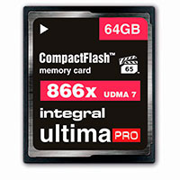 CF Hukommelseskort - 64GB (UltimaPro 866x) Integral