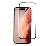 Champion Premium Full Cover Skærmbeskyttelse iPhone 15 Pro - 6,1tm (9H) Sort