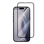 Champion Premium Full Cover Skærmbeskyttelse iPhone 15 Pro Max - 6,7tm (9H) Sort